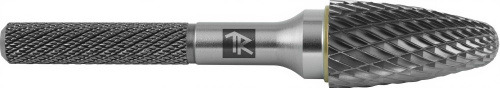 TRRBF10200665-2  Борфреза твердосплавная гиперболическая, тип F, 10 мм, двойная насечка, в боксе