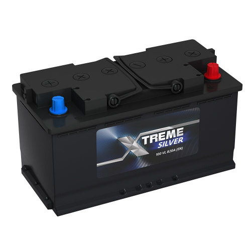 Аккумулятор 6-ст 100Ач XTREME Silver обр (L5.0, KN)