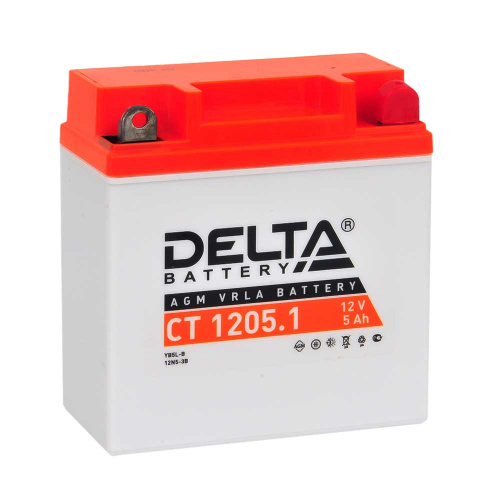 Аккумулятор 6-ст 5Ач DELTA AGM CT