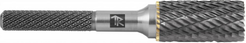 TRRBB10200665-2 Борфреза твердосплавная цилиндрическая с торцевой заточкой, тип B, 10 мм, двойная насечка, в боксе