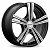 Автодиск 6,5x16/5x114,3 Xtrike X-112 ET45 D60,1 BK/FP