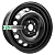 Автодиск 6x15/5x100 ТЗСК Volkswagen Polo ET38 D57,1 Черный