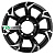 Автодиск 5,5x15/5x139,7 Khomen Wheels KHW1505 (Lada NIVA 4x4) ET5 D98,5 Black-FP