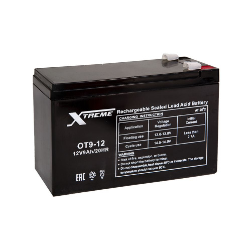 Аккумулятор Xtreme VRLA 12v  9Ah (OT9-12)