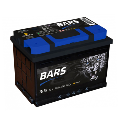 Аккумулятор 6-ст 75Ач BARS L3B