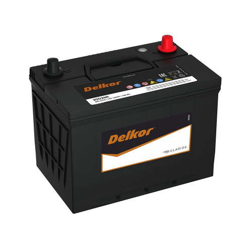 Аккумулятор 6-ст 80Ач DELKOR (JP) обр (90D26L)